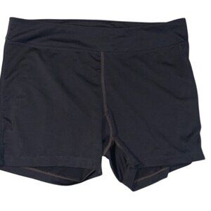 Fila Womens Black Athletic Running Shorts Size M